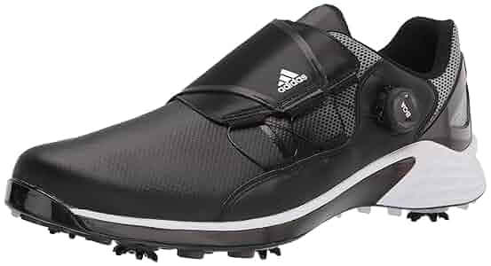 Amazon.com | adidas mens Zg21 Boa Golf Shoe, Black/White